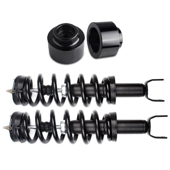 ECCPP 2" Rear Lift Kit+Complete Strut Assembly Shock Absorber for 2009 2010 2011 2012 2013 2014 2015 for Dodge for Ram 1500,2011 2012 2013 2014 for Ram 1500