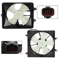 thumbnail image 1 of ECCPP 2 x Radiator Cooling Fan 674-59792 19030RCAA01 610690 620-234 674-59793 Replacement fit for 2003-2007 Honda Accord, 1 of 4