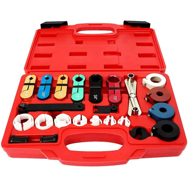 ECCPP 22PCS Master Quick Disconnect Tool Kit for AC Fuel Line and