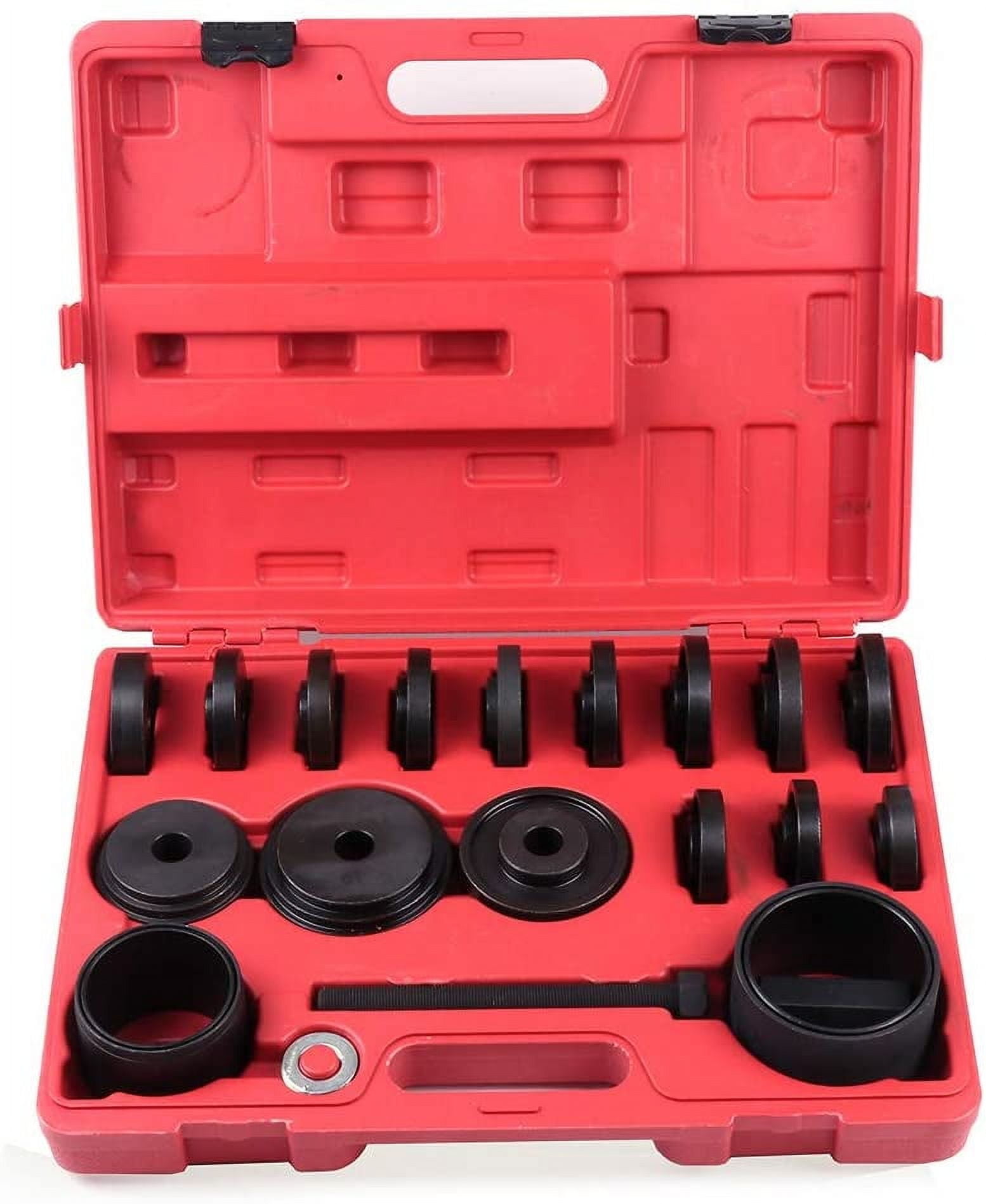 ECCPP 23Pcs FWD Front Wheel Drive Bearing Installation Removal Press Tool Pulley Puller Adapter Tool Kit