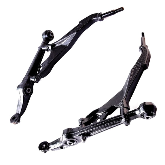 ECCPP - 2PC Front Left Lower Control Arm Front Right Lower Control Arm - Compatible with 1992-1995 for Honda Civic 1993-1997 for Honda Civic del Sol - K80327 K80328 Suspension Kit