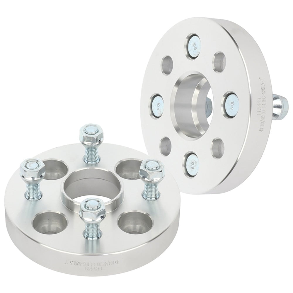 2X 1 25mm Thick 4x100 to 4x100 Wheel Spacers 12x1.5 Fits 2004-2007