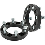 ECCPP 2X 1 inch 6 Lug 6x139.7 Wheel Spacers Adapters 6x5.5 to 6x5.5 12x1.5 108mm CB fit for Ch-evr-olet Colorado for Dodge D50 for Dodge Raider Fits select: 2013 TOYOTA TACOMA DOUBLE CAB