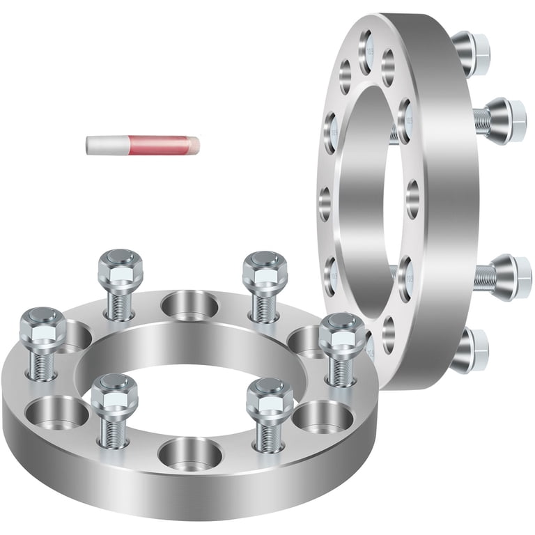 4x 2-Inch Wheel Spacers 6x5.5 (M12x1.5) For Toyota Tacoma 4Runner Chevy Colorado