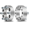 thumbnail image 2 of 2" Wheel Spacers 6x5.5 (6x139.7) For Chevy Silverado GMC Sierra 1500 Tahoe - 2pc Set, 14x1.5 Studs 2 of 4