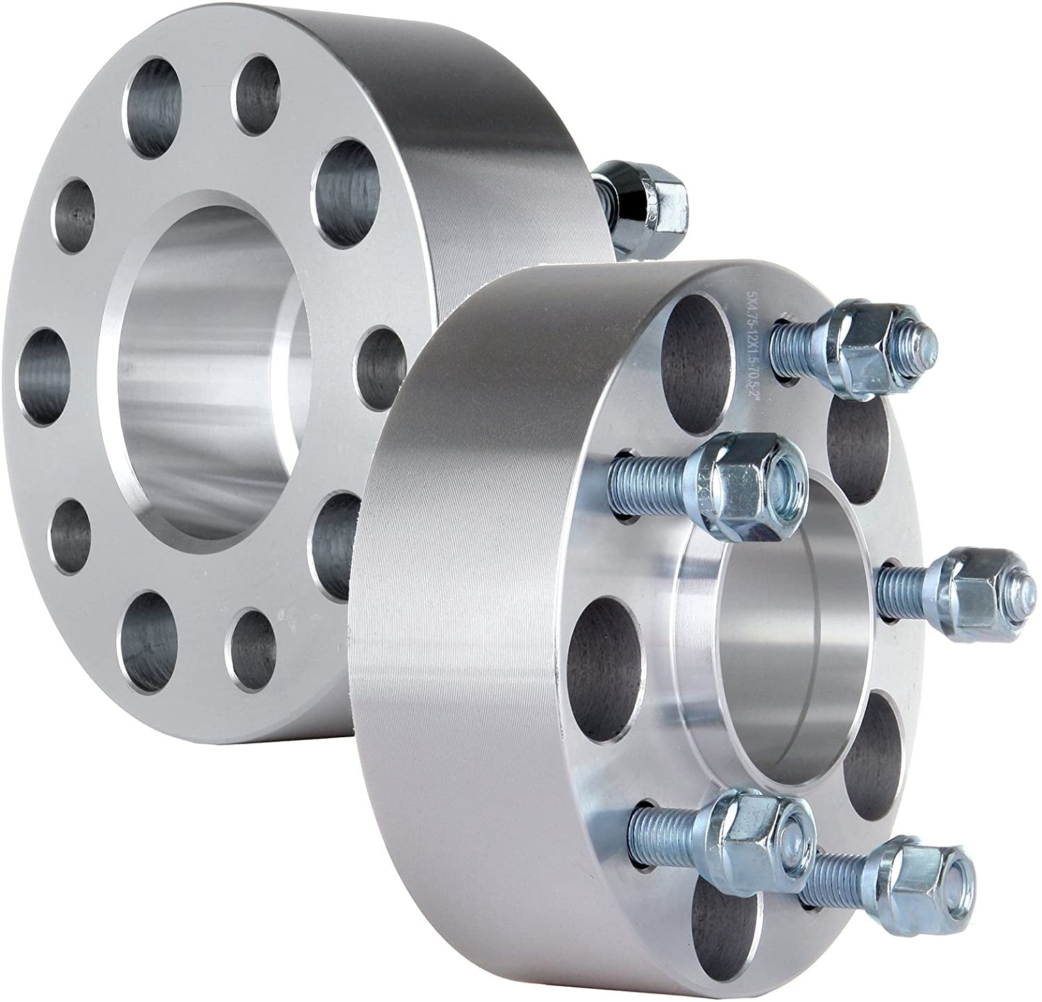 ECCPP 2X 5x4.75 Wheel Spacers Hubcentric 2