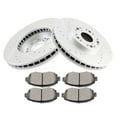 thumbnail image 1 of ECCPP 2pcs Front Brake Rotors and 4pcs Ceramic Brake Pads Set for 1993-2005 for Lexus GS300,1998-2000 for Lexus GS400,2001-2005 for Lexus GS430,2001-2005 for Lexus IS300,2002-2010 for Lexus SC430, 1 of 5