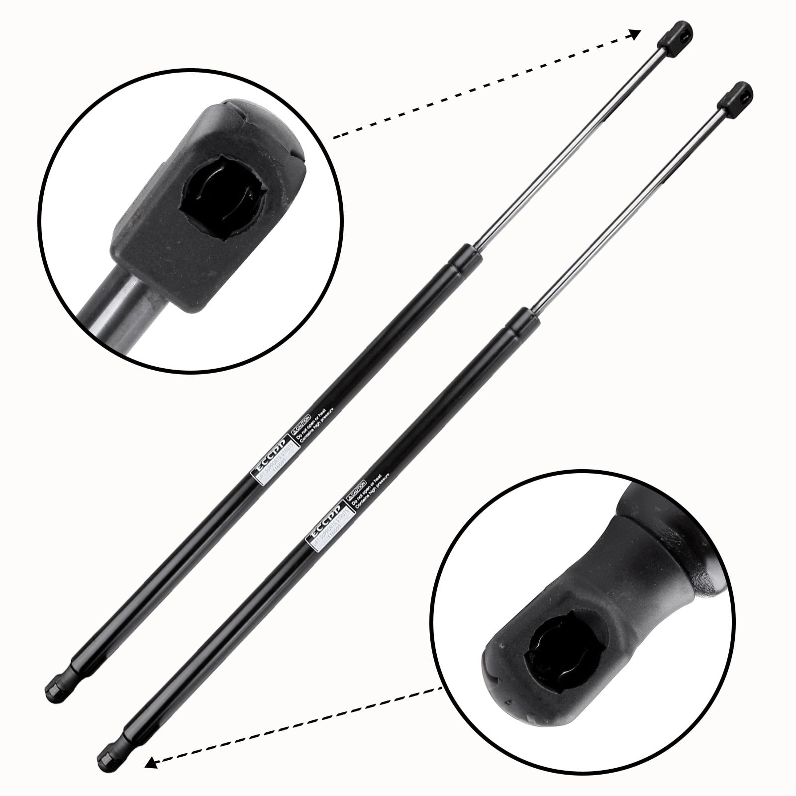 ECCPP Front Hood Lift Supports Struts Kit For Cadillac CTS 2003-2007 (Pair) 6307
