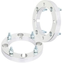 ECCPP 2x 4 lug Wheel Spacers 4x156 to 4x156 10x1.25 131mm 1" silver Compatible with 2015-2017 for Polaris RZR 900 2014-2018 for Polaris RZR XP 1000