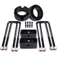 thumbnail image 1 of ECCPP 3 in Front & 2 in Rear Leveling Lift Kit Raise Your Vehicle 3" Front +2" Rear Lift Blocks Suspension Lift Kits Set with U Bolts Leveling Lift kit Compatible with (2007-2019) for Toyota Tundra, 1 of 4