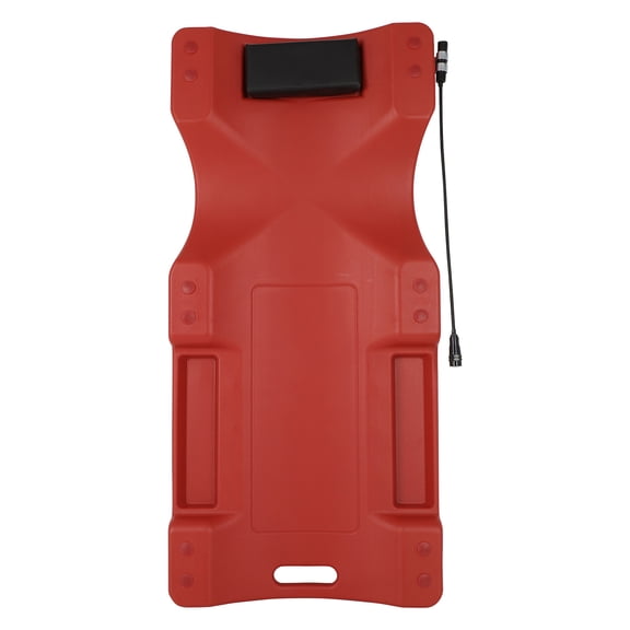 ECCPP 300 Lbs Car Shop Low Prof Mechanic Creeper 40 L X 19 W Mechanic Creeper Capacity w/Padded Headrest, Red