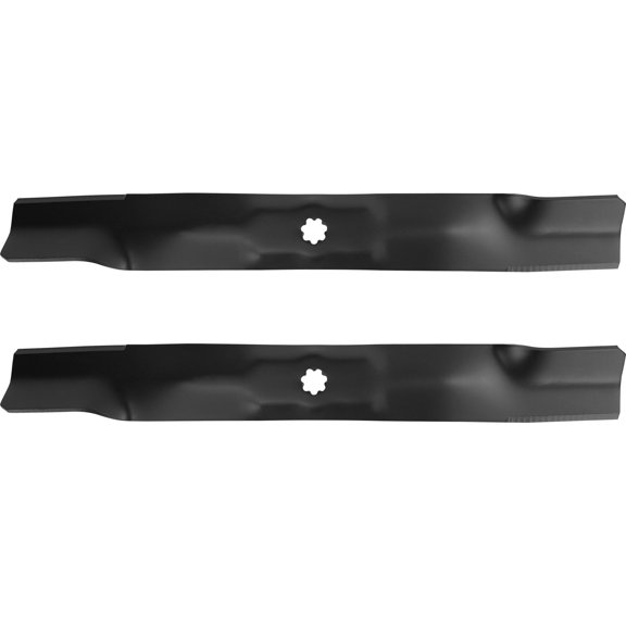ECCPP 42 inch Deck Mower Blades AM141034 Fit for John Deere AM141034, AM137329, M154062 102, 105, 115, 125, 135, D100, D105, LA100, LA105, LA110, LA115, E100, E110, E120, E130 (Pack of 2)