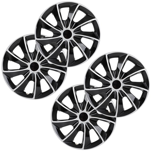 ECCPP 4PC Set Easy to Install 16 Inch Hubcap Wheel Cover Auto Tire