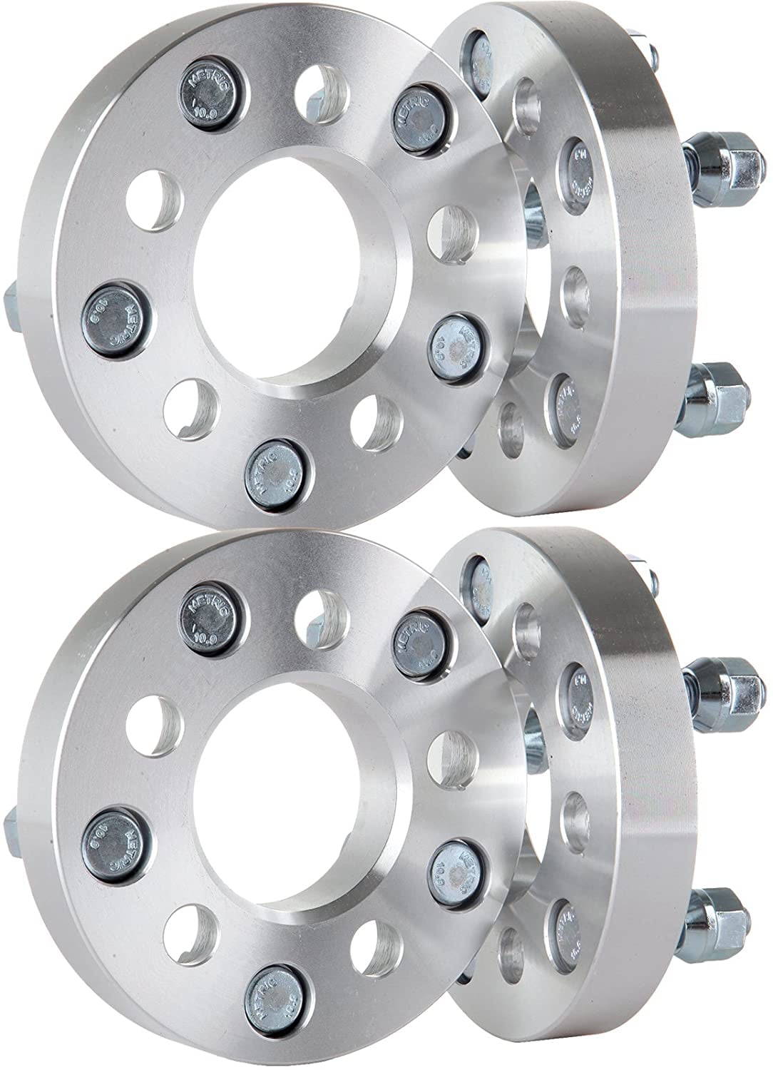 ECCPP 4PC Wheel Adapters - Change Bolt Pattern From 5x100mm To 5x114.3mm, 1" Thick, 56.1mm Hub Bore, For Subaru Legacy, Outback, Impreza & More - View #6