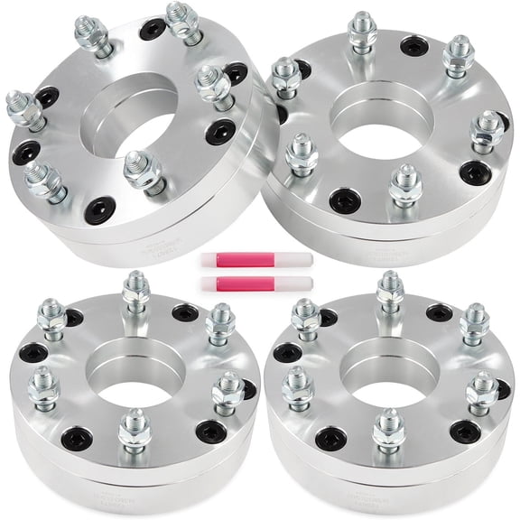 ECCPP fit for 1988-1994 for Chevy S10 Blazer 2" Wheel Spacers Adapters 5x4.75 to 6x5.5 12x1.5 Studs