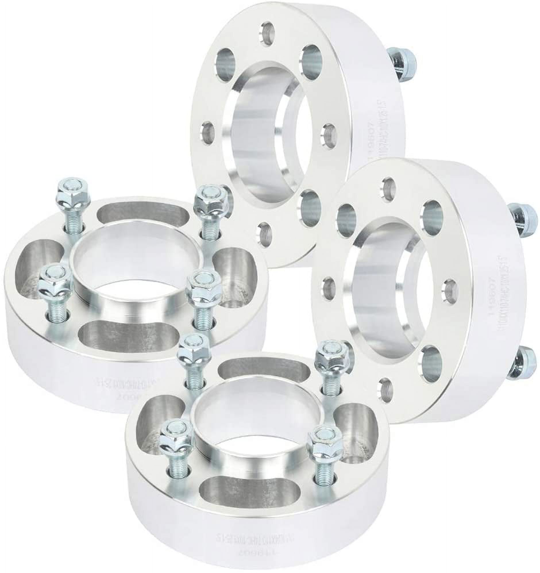 4Pcs 1.5 6x5.5 Hub Centric Wheel Spacers 12x1.5 For 2011-2024 Ford Ranger