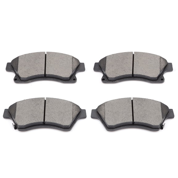 ECCPP 4PCS Ceramic Pads Fits 2011-2015 for Chevy Cruze 1.4L 2012-2017 for Chevy Sonic 1.8L Front Left Right