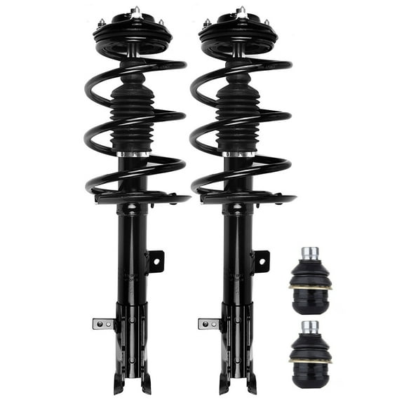 ECCPP 4PCS Complete Struts Assembly Ball Joint for Dodge Caliber 2007-2012 ,