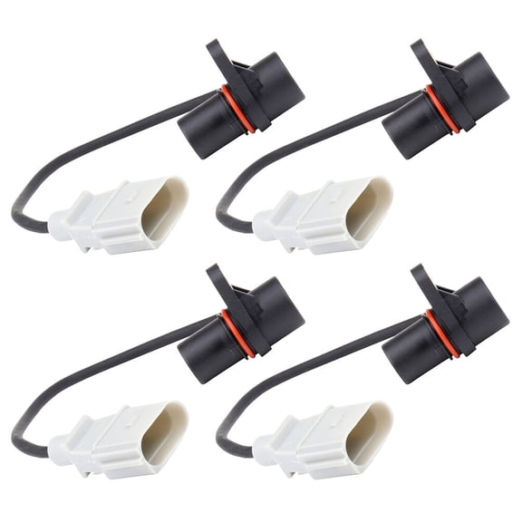 ECCPP 4PCS Crankshaft Position Sensor Fit For 2005-2008 for Audi A3 2005-2009 for Audi A4 2005-2009 for Audi A4 Quattro 2008 for Audi S3 CKP Sensor
