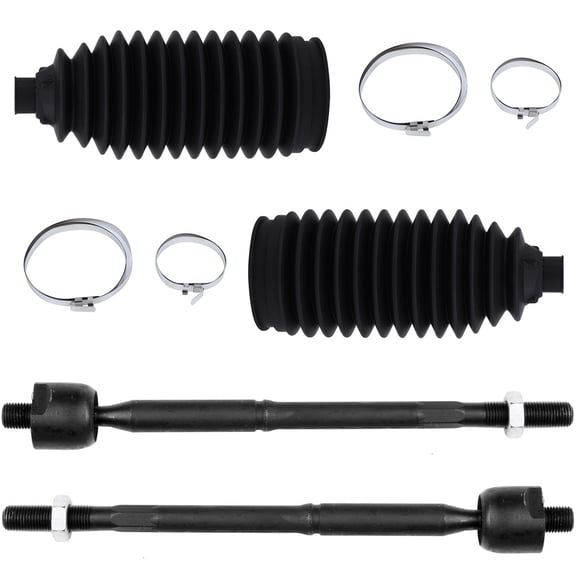 ECCPP - 4PCS Front Inner Tie Rod End Steering Boot Compatible Fit 2004-2009 For Toyota For Prius Suspension Kit