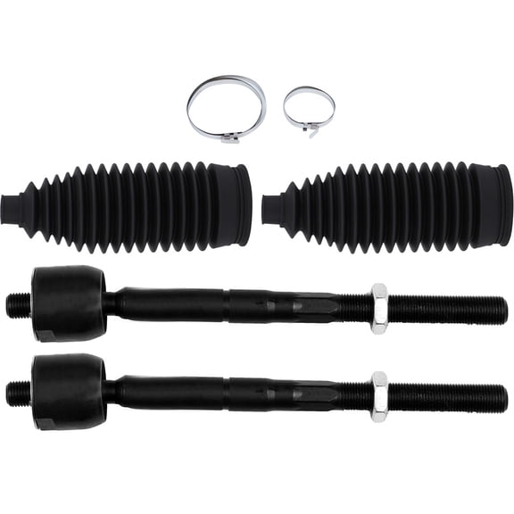 ECCPP - 4PCS Front Inner Tie Rod End Steering Boot Compatible Fit 2004-2010 For Toyota For Sienna Suspension Kit