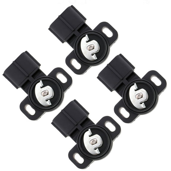 ECCPP 4PCS Throttle Position Sensor Fit For 2002-2005 for Kia Sedona 2003-2006 for Kia Sorento TPS Sensor