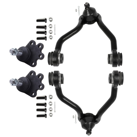 ECCPP 4Pcs Front Upper Control Arm and Ball Joint Fit For 1990-1996 for Chevrolet for Astro 1992-1994 for Chevrolet for Blazer 1988-1995 for Chevrolet for K1500