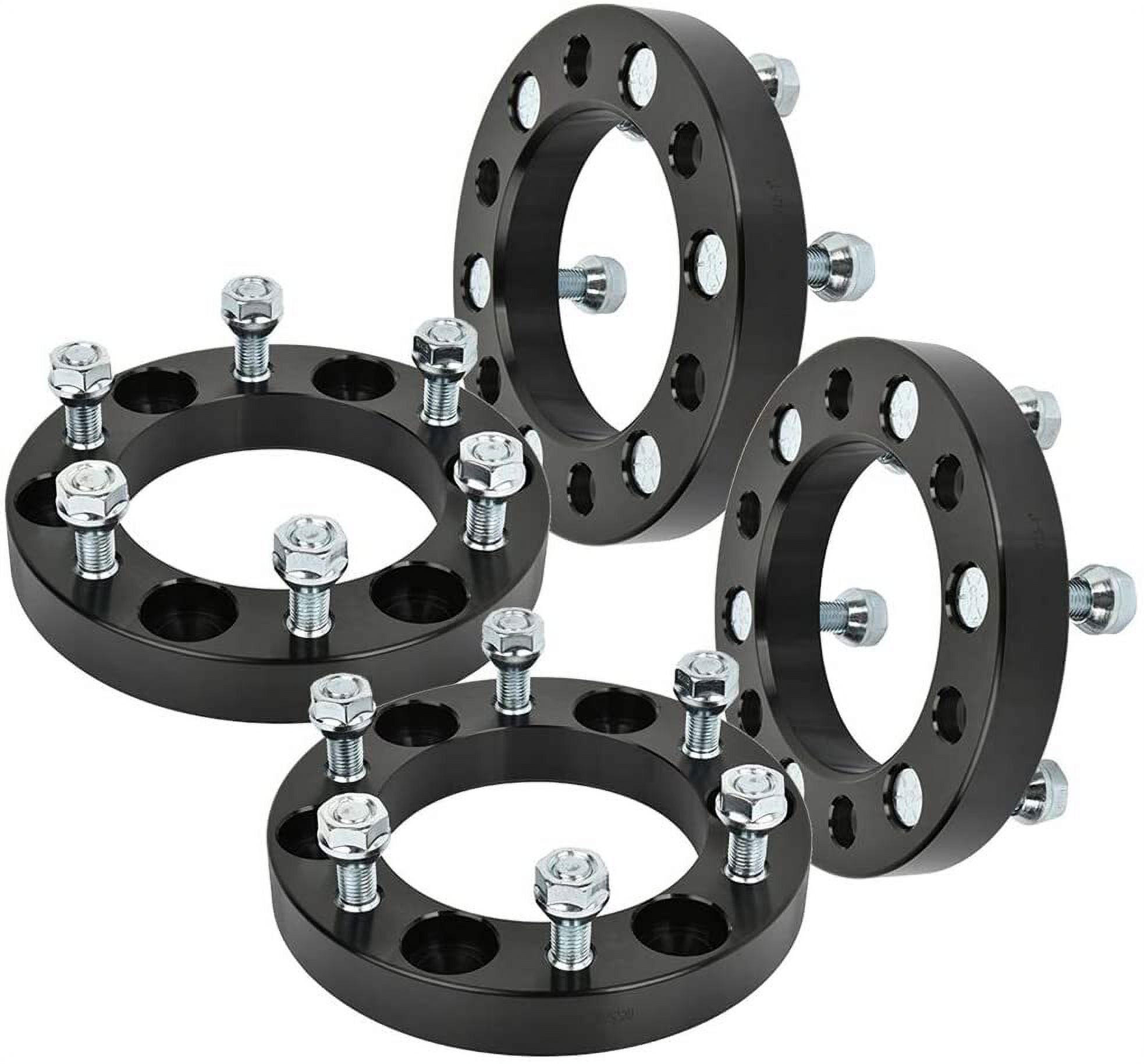 ECCPP 4X 1 inch 6 Lug Wheel Spacers 6x5.5 to 6x5.5 12x1.5 108mm