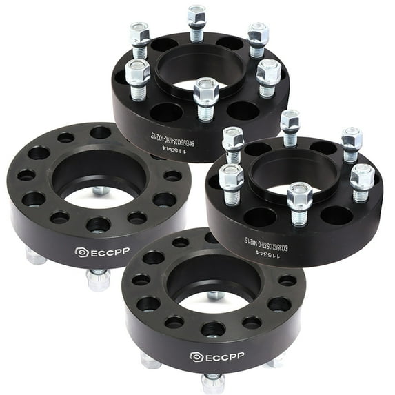ECCPP 6 Lug Wheel Spacers 1.5" 6x135mm 87mm 14x2 Studs fit for 2004-2014 for Ford for F150 for Ford Expedition 4X
