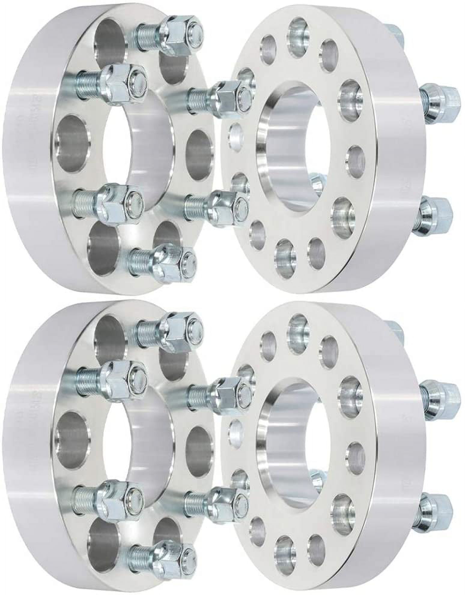 ECCPP 4X 6x120 1.25 inch Wheel Spacers 6 Lug 6x120mm to 6x120mm 14x1.5 Studs fits for SRX for Colorado for Canyon Fits select: 2016 CHEVROLET COLORADO LT, 2017 CADILLAC XT5 LUXURY