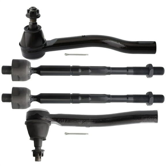 ECCPP 4pcs Front Inner/Outer Tie Rod End Fit for 2014-2020 for INFINITI for QX60 | 2013-2020 for Nissan for Pathfinder