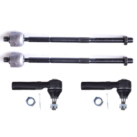 ECCPP 4pcs Front Inner Tie Rod End Front Outer Tie Rod End fit for 2001-2010 For Chrysler PT Cruiser 2001-2005 For Dodge Neon 2000-2001 For Plymouth Neon