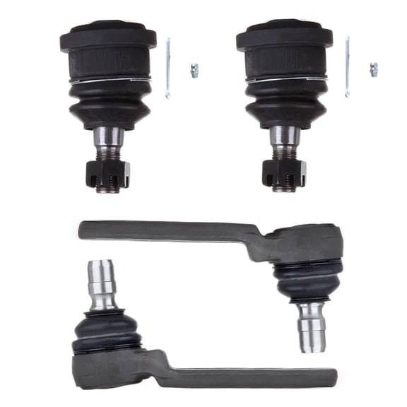 ECCPP 4pcs Front Lower Ball Joint Front Upper Ball Joint fit for 1995-2002 For Ford Crown Victoria 1995-2002 For Lincoln Town Car 1995-2002 For Mercury Grand Marquis