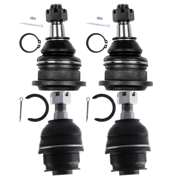 ECCPP 4pcs Front Lower Ball Joint Front Upper Ball Joint fit for 2003-2009 For Lexus GX470 2003-2009 For Toyota For 4Runner 2007-2009 For Toyota FJ Cruiser