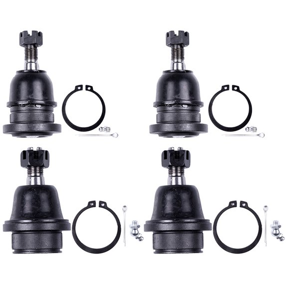 ECCPP 4pcs Front Lower Ball Joint Front Upper Ball Joint fit for 2005-2015 For Toyota For Tacoma