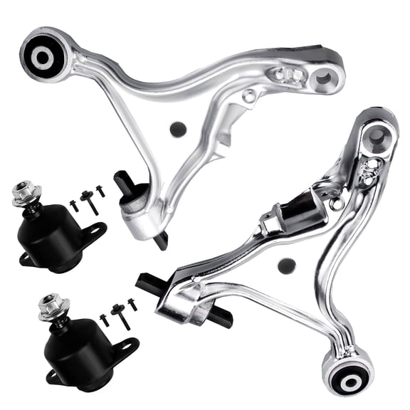 ECCPP 4pcs Front Lower Control Arm Front Lower Ball Joint fit for 2001-2007 For Volvo S60 2001-2007 For Volvo V70