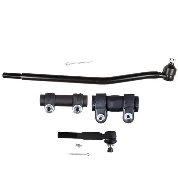 ECCPP 4pcs Inner Outer Tie Rod End Adjusting Sleeve fit for 2000-2005 For Ford Excursion 1999-2004 For Ford for F-250 Super Duty 1999-2004 For Ford for F-350 Super Duty
