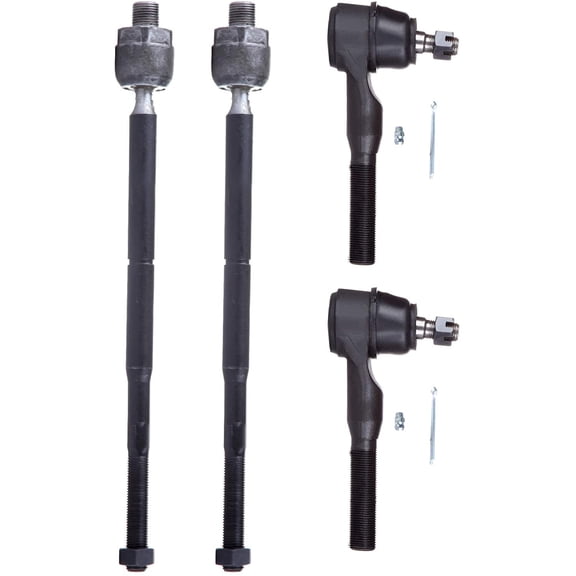 ECCPP 4pcs Inner Tie Rod End Outer Tie Rod End fit for 2005-2010 For Chrysler 300 2008-2010 For Dodge Challenger 2006-2010 For Dodge Charger 2005-2008 For Dodge Magnum