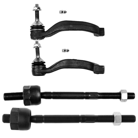 ECCPP 4pcs Inner Tie Rod End Outer Tie Rod End fit for 2002-2005 For Ford Thunderbird 2000-2006 For Lincoln LS
