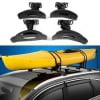 ECCPP 4pcs Kayak Roof Rack Universal Canoe Boat Car For SUV Truck Top Mount Carrier