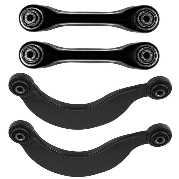 ECCPP 4pcs Lower Upper Control Arm fit for 2014-2018 For Ford C-Max 2000-2018 For Ford Focus 2004-2013 For Mazda 3 2006-2014 For Mazda 5 2007-2013 C30 2006-2013 C70 2004-2011 S40 2005-2011 V50