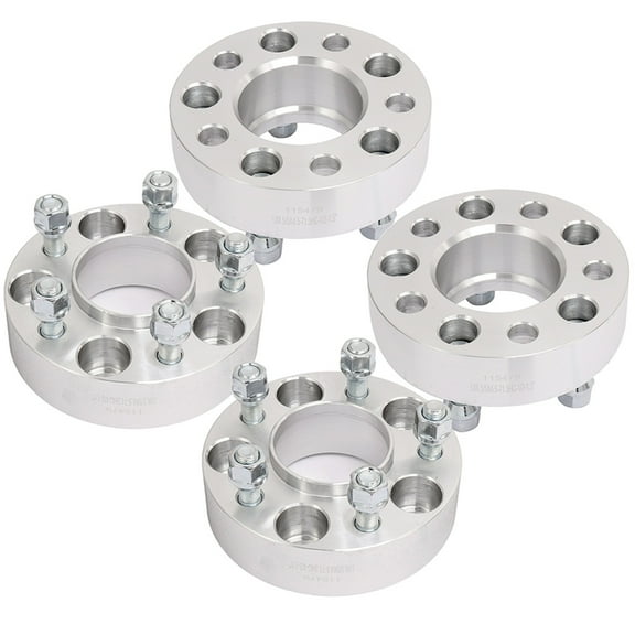 ECCPP 4x 1.5 inch 5x114.3 Wheel Spacer Hubcentric 5 Lug Wheel spacers Adapters 5x4.5 to 5x4.5 71.5mm fits for 2002-2010 for jeep Liberty 1980-2001 for jeep for Cherokee with 1/2"x20 Studs
