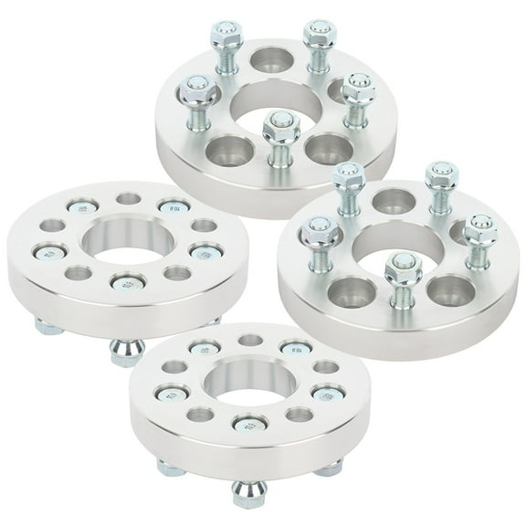 ECCPP 4x 1" inch 5 lug Wheel Spacers 5x100 to 5x100 57.1mm 12x1.25 compatible with Impreza Baja Outback Legacy for Forester