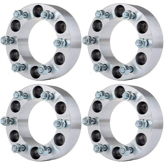 ECCPP 4x 6 lug Wheel Spacers 6x139.7mm 2 inch 6x5.5 to 6x5.5 108mm fits for Nissan Frontier Pathfinder Armada Titan Xterra Pickup for Infiniti QX56 QX4 with 12x1.25 Studs