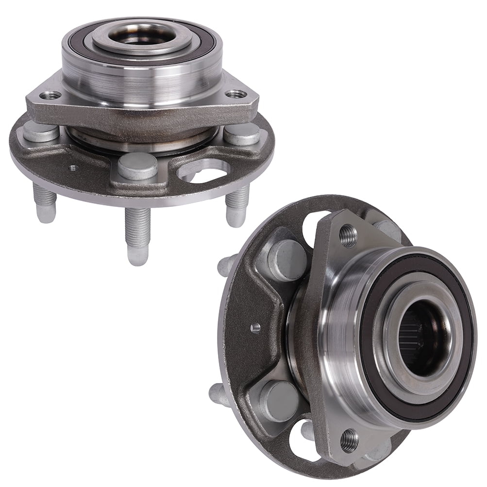 ECCPP 513288 2PCS New Complete Front/Rear Wheel Hub Bearing Assembly 5 Lugs w/ABS for 2010-2016 Cadillac XTS, CTS, Buick Allure, Regal, Lacrosse, Chevy Malibu, Impala, Equinox, GMC Terrain, Saab 9-5