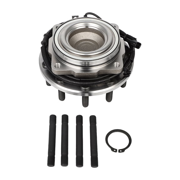 ECCPP 515132 Front Wheel Hub Bearing Assembly For Ford F-450 Super Duty 2011-2016 All Engine Front Left & Right 2WD/4x2/10 Stud Hub ,For Ford F-550 Super Du Sensor Wire