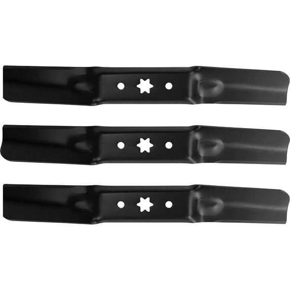 ECCPP 54 inch Deck Mower Blades 942-05056 Fit for Cub Cadet 942-05056, 942-05056A for MTD 742-05056A, 942-05056, 942-05056A for Mustang 54 XP Z54 XP 54 ZT-L54 KH XT2-LX54 XT2-LX54 (Pack of 3)