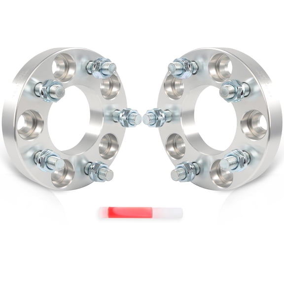 ECCPP 5lug 1 Wheel Adapters Spacers Fit for 1980-2001 for Jeep Cherokee 1984-1990 for Ford Bronco II 2009-2019 for Ford Flex 2PCS