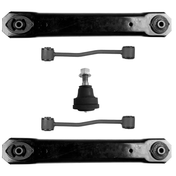 ECCPP 5pcs Rear Lower Control Arm Rear Sway Bar End Link Rear Upper Ball Joint fit for 1999-2004 For Jeep Grand for Cherokee