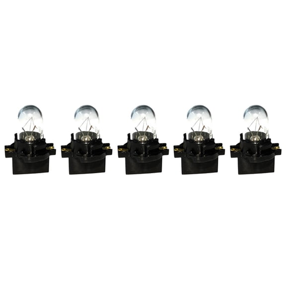 ECCPP 5x Instrument Cluster Dash Panel Lights Halogen Lights Bulbs